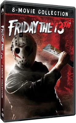 FRIDAY THE 13TH - 8 MOVIE COLLECTION 8 DISC BOXSET DVD REGION 1 NEW & SEALED! - Image 1 of 3