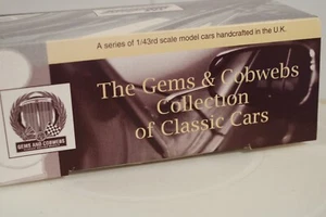 Gems & Cobwebs Classic Cars 1:43s GC34 Jaguar 1938 SS 100 Coupe - Silver - Picture 1 of 9