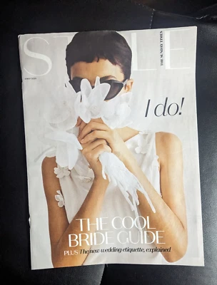 UK SUNDAY TIMES STYLE MAGAZINE - WEDDING SPECIAL - BRIDE GUIDE. ESTELLE. 4.5.25 - Image 1 of 3