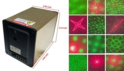 Sound Activated RG Laser Stage Light Karaoke Club Bluetooth Decoration Lighting - Image 1 of 4