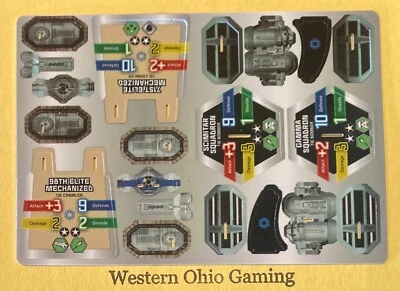 Star Wars Pocketmodel Ground Assault Squadron Bomber & Mechanized Crawler #15 - Image 1 of 2