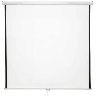 Beamer Leinwand Rollo Heimkino Projektor Rolloleinwand FULL HD 4K 84" 99" 110" - Bild 1 von 4