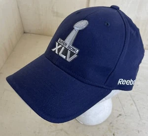 Super Bowl XLV Mütze Trophäe Kappe ESPN NFL Team Bekleidung blau Strapback verstellbar - Bild 1 von 7