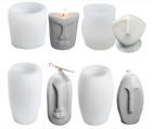 Zum Selbermachen Silikon Kerzenform 3D Gesichtsform Aromatherapie Kerzen Seifenform Handwerk