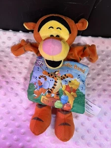 Senario Vintage Tigger Book Plush Baby Stuffed Toy hand puppet Very Collectable - Picture 1 of 10