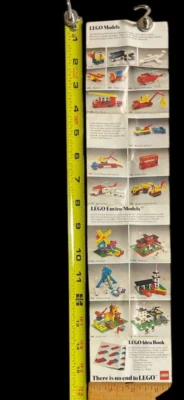 1976 A GUIDE TO THE WORLD OF LEGO IDEA BOOK 3 1/2" X 15 1/2" JD - Image 1 of 2