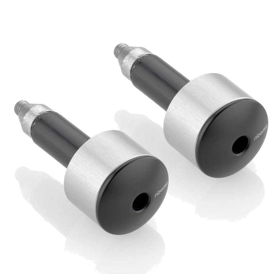 MA533A Rizoma Terminali manubrio universali moto argento - Immagine 1 di 1