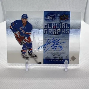 Keith Yandle 2015-16 UD Ice Glacial Graphs #GG-KY New York Rangers - Foto 1 di 2