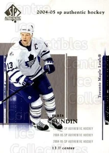 2004-05 SP Authentic #85 Mats Sundin - Picture 1 of 1