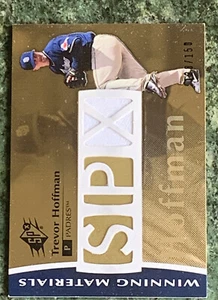 2008 Upper Deck UD SPx Winning Materials WM-HO Trevor HOFFMAN 128/150 Padres HOF - Picture 1 of 7