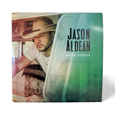 Jason Aldean Macon Georgia Limited Edition Green Triple Vinyl - Image 1 of 4