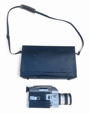 Cámara electrónica Canon con zoom automático 814 Super 8 con estuche rígido sin probar *leer Foto 1 de 4