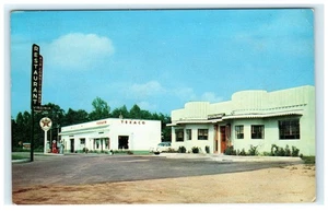 Vintage Virginia Restaurant & Texaco Station Chestnut Hill VA Postcard - Picture 1 of 2
