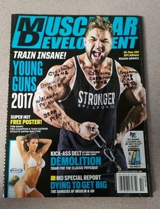 MUSCULAR DEVELOPMENT BODYBULIDING MAGAZINE Young Guns VOL 54 October 2017 - Picture 1 of 6
