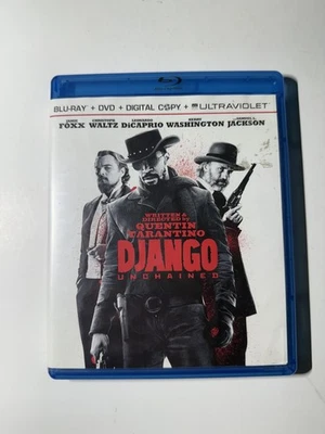 Django Unchained Blu-ray DVD Set Quentin Tarantino, Jamie Foxx, Waltz - Image 1 of 4