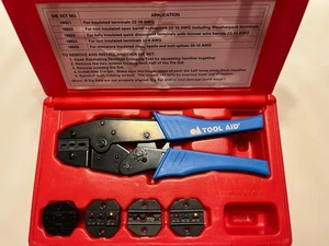 Tool Aid 18920 Ratcheting Terminal Crimping Kit Professional Automotive Tools - Picture 1 of 6