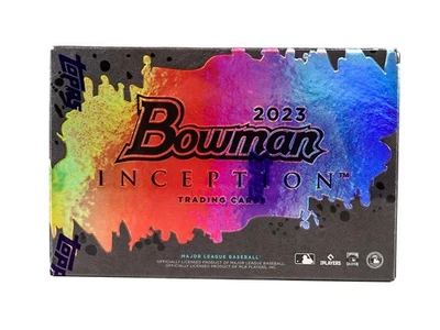 2023 BOWMAN INCEPTION BASEBALL HOBBY BOX - Image 1 of 4
