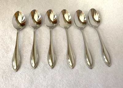 6 чайных ложек Oneida из нержавеющей стали ARBOR / AMERICANHARMONY - Изображение 1 из 4