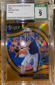 2021 Kyle Trask Select Orange Field Level CSG 9 Prizm Draft Picks Optic Mosaic - Picture 1 of 1