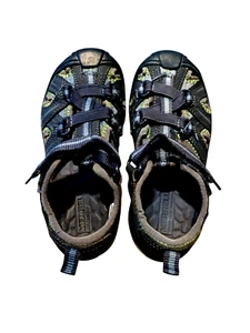 Merrell Hydro Hiker Kids Blue Size 11 Waterproof Shoe Sandals Outdoor Blue Green - Picture 1 of 8