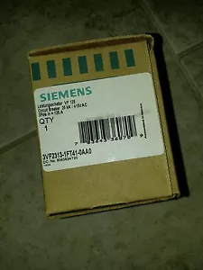 NEU SIEMENS VF125 3VF2313-1FT41-0AA0 SCHUTZSCHALTER 3 POLIG 125A 415V - Bild 1 von 7