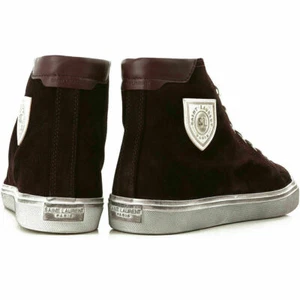 ZAPATILLAS DE DEPORTE SAINT LAURENT BEDFORD GAMUZA DE GAMUZA ZAPATOS ENTRENADORES 41 - Imagen 1 de 12
