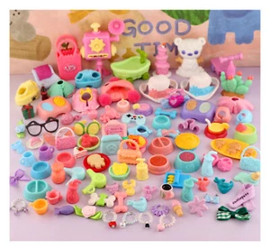 Accesorios aleatorios 15 piezas cuello lazos falda gorro ajuste lps juguetes mascotas niños regalo - Imagen 1 de 3
