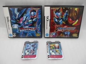 Nintendo DS Ryusei no Rockman 3 Black Ace & Red Joker w/2Cards Japan import NDS - Picture 1 of 12