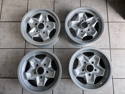 NEU Original PORSCHE 911 924 944 HACKMESSER Alu Felgen Alloy Wheels Rims OEM RMF - Bild 1 von 4