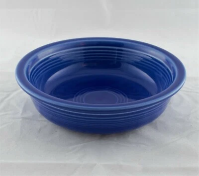 HOMER LAUGHLIN CHINA FIESTA Sapphire Medium Bowl LTD Edition: New 1996 Original Stock FREE SHIPPING