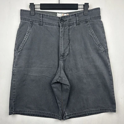 复古 OP 男式 32 Grey Hounds 牙齿斜纹短裤 — 第 1/4 张图片