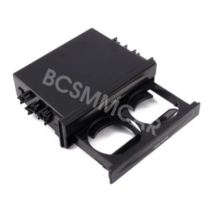 Double Din Car Radio In Dash Installation Pocket Storage Box Drink Cup Holder - Image 1 of 4