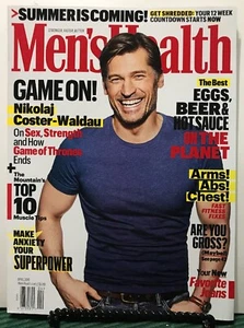 Men's Health Game Of Thrones Muscle Top 10 Tips April 2019 FREE SHIPPING JB - Picture 1 of 1