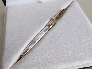 Montblanc Meisterstuck Solitaire 1448 Fountain Pen 18K M Nib Sterling Silver 925 - Picture 1 of 16