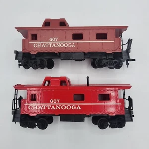 Tyco HO Caboose Chattanooga 607 - Juego de 2 - Imagen 1 de 2