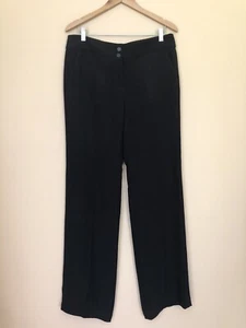 Armani Collezioni Women's Black Pants Sz 10 - Picture 1 of 9
