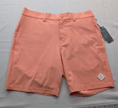 NEW Travis Matthew Golf Mens Performance TECH Chino Shorts 8" Sz 30 - Image 1 of 4