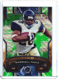 2024 Topps Resurgence Marshall Faulk Green Surge Refractor /175 - Bild 1 von 2