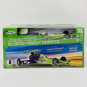 ESTES BLURZZ VERDE MANTIS ROCKET PROPULSADO DRAGSTER NUEVO EN PAQUETE - Imagen 1 de 10