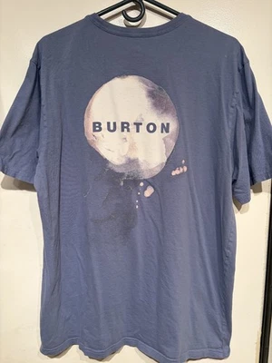BURTON SNOWBOARD T SHIRT FLIGHT ATTENDANT LOGO - Image 1 of 2