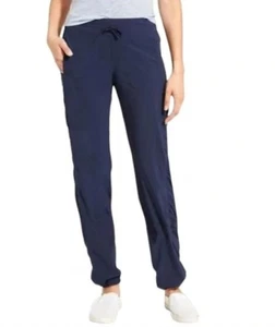 Pantalones de chándal Athleta La Viva azul marino con cordón talla 12 #964562 ligeros - Imagen 1 de 8