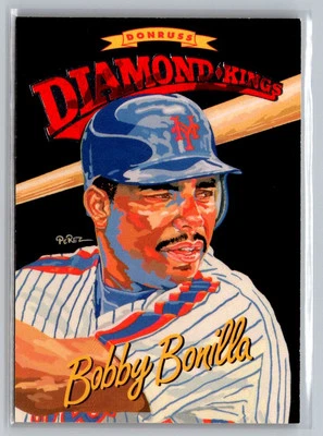 1994 Donruss #DK-13 Bobby Bonilla Diamond Kings - Image 1 of 2