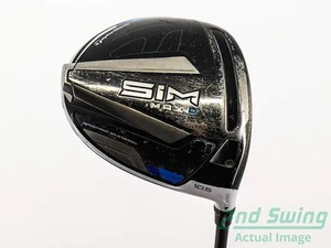 TaylorMade SIM MAX-D Driver 10.5° Graphite Senior Right 45.75in - Picture 1 of 8