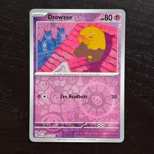 Drowzee 096/165 Pokemon 151 Scarlet & Violet Reverse Holo Common NM - Picture 1 of 2