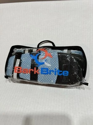 NUEVO Bark Brite Todo Clima Neopreno Pata de Perro Protector X508 Azul Botas Talla Grande Foto 1 de 4