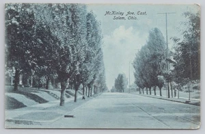 Postal de Mckinley Avenue East Street View Salem Ohio OH - Imagen 1 de 2