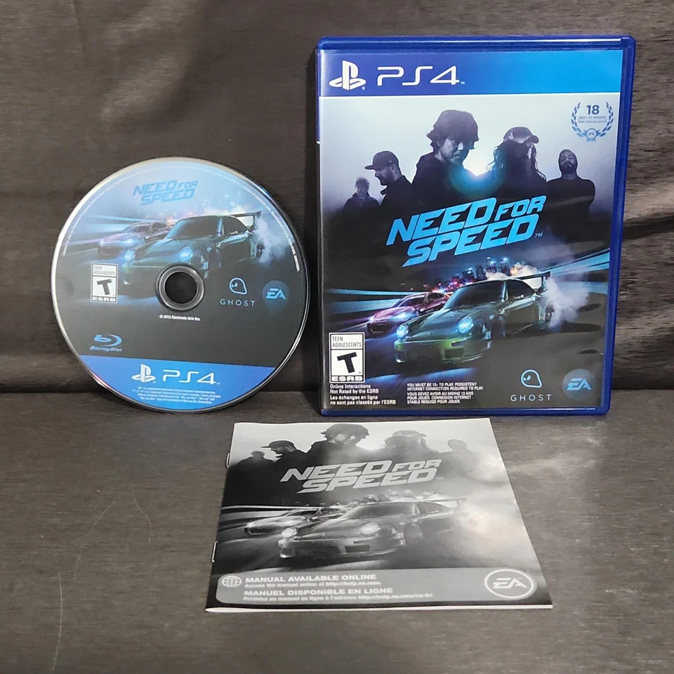 Need For Speed PlayStation 4 PS4 Videojuego de Carreras Completo Probado EA Foto 1 de 1