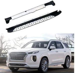 Fits for Hyundai Palisade 2020-2024 Fixed Side Step Nerf Bar Running Boards - Imagen 1 de 7