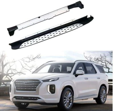 Fits for Hyundai Palisade 2020-2023 Fixed Side Step Nerf Bar Running Boards - Image 1 of 4