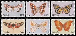 Nevis 1997 - Mi-Nr. 1092-1097 ** - MNH - Mariposas / Mariposas - Imagen 1 de 1